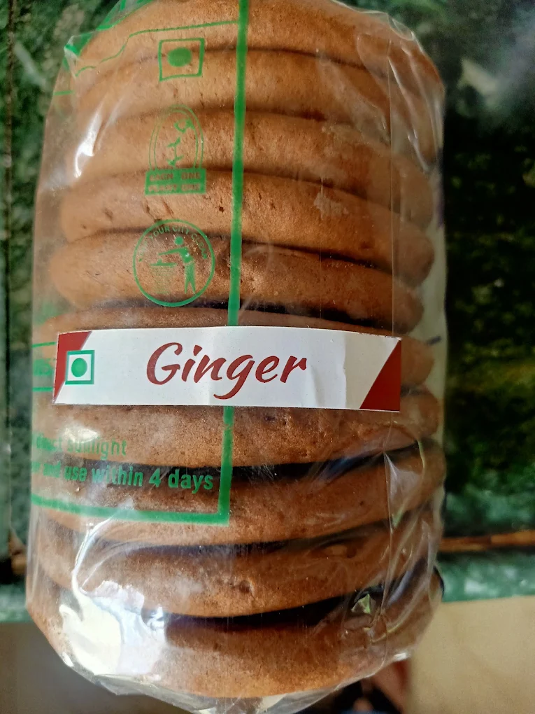 Ginger biscuits — packed with flavour