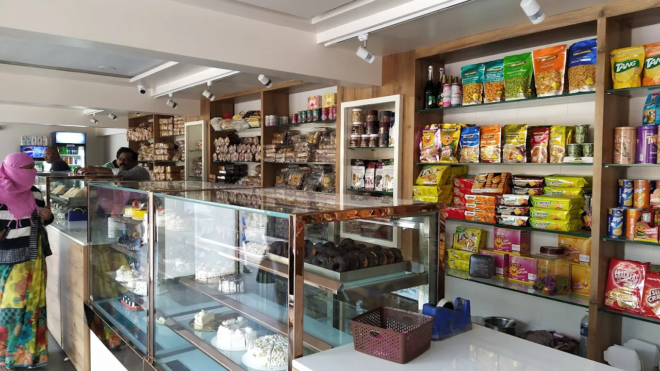 Busy day at RT Bakers with customers and fresh displays